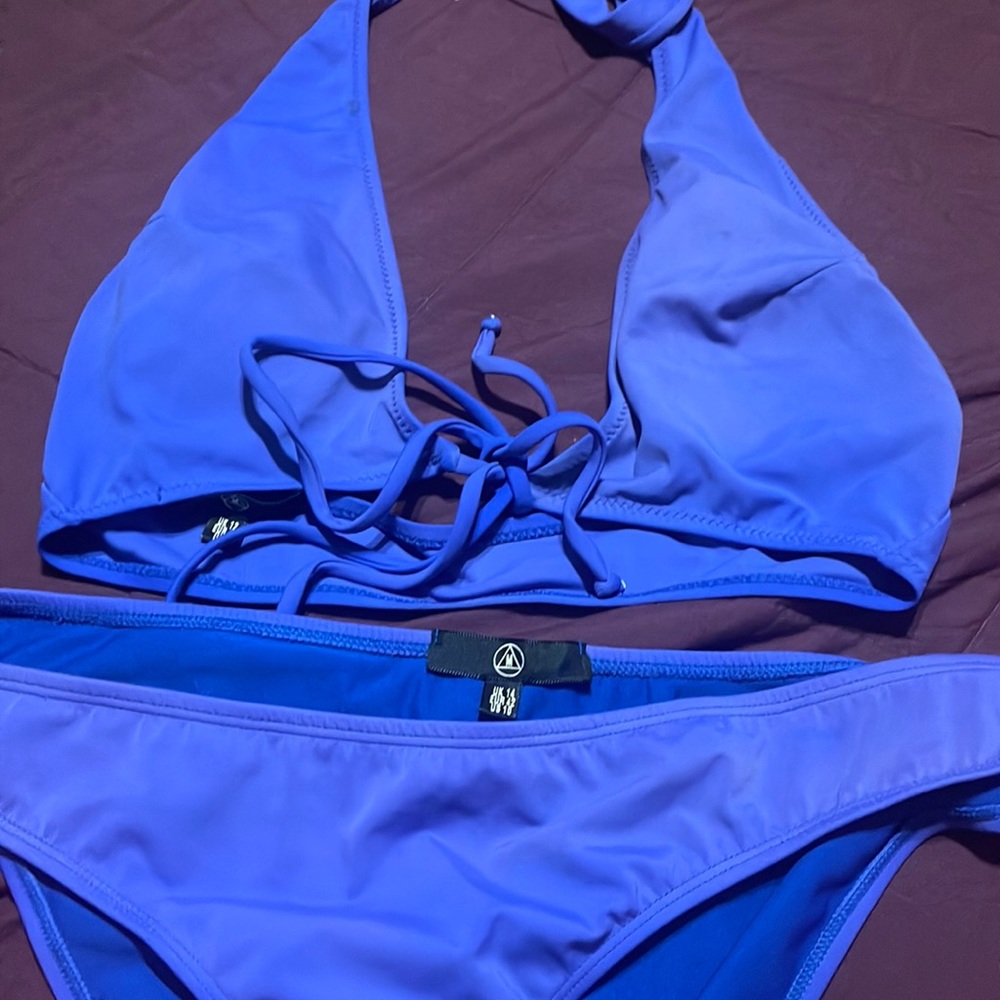 Purple / blue bathing suit